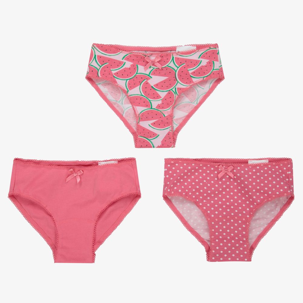 Boboli - Girls Cotton Knickers (3 Pack)