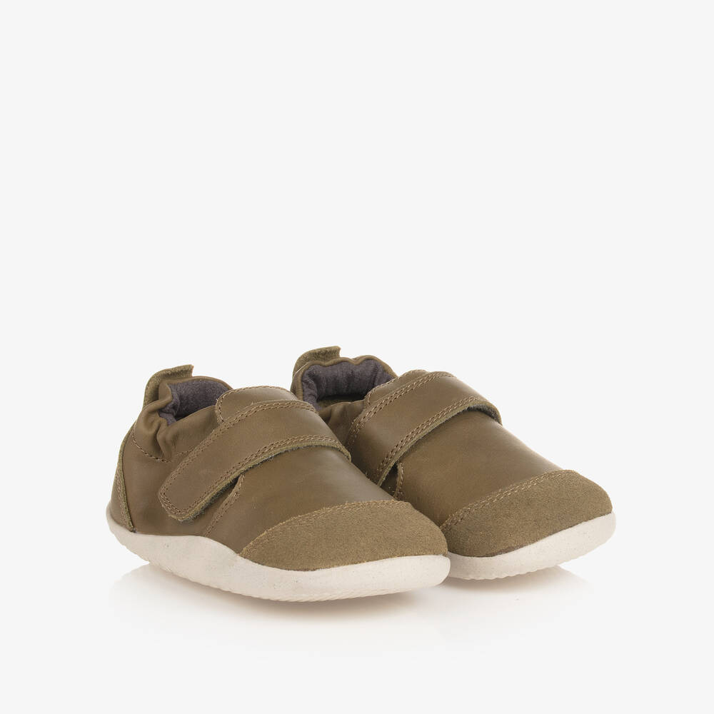Bobux Xplorer Babies' Green Leather First Walkers