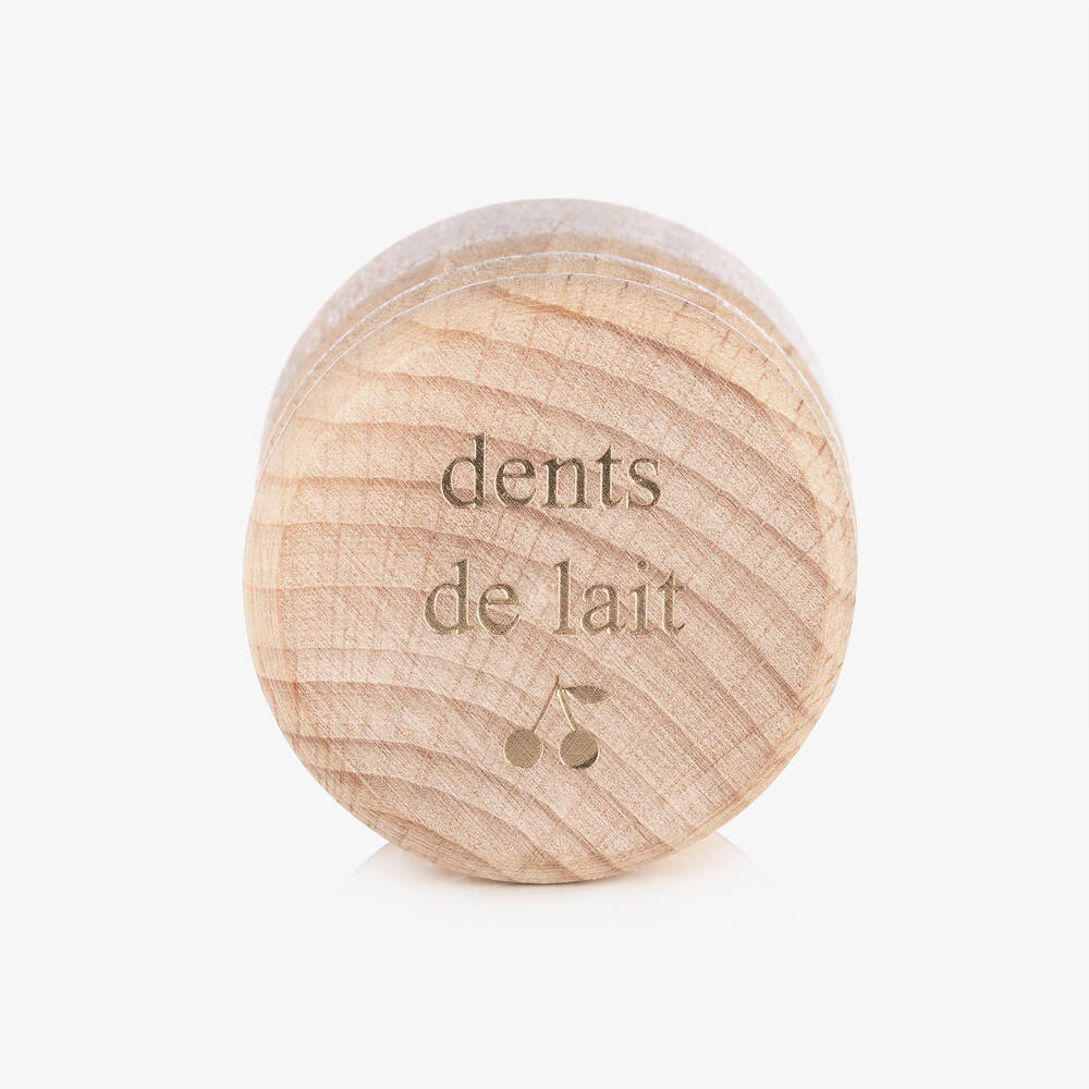 Bonpoint - صندوق خشب لون بيح لحفظ الأسنان اللبنية (3سم) | Childrensalon