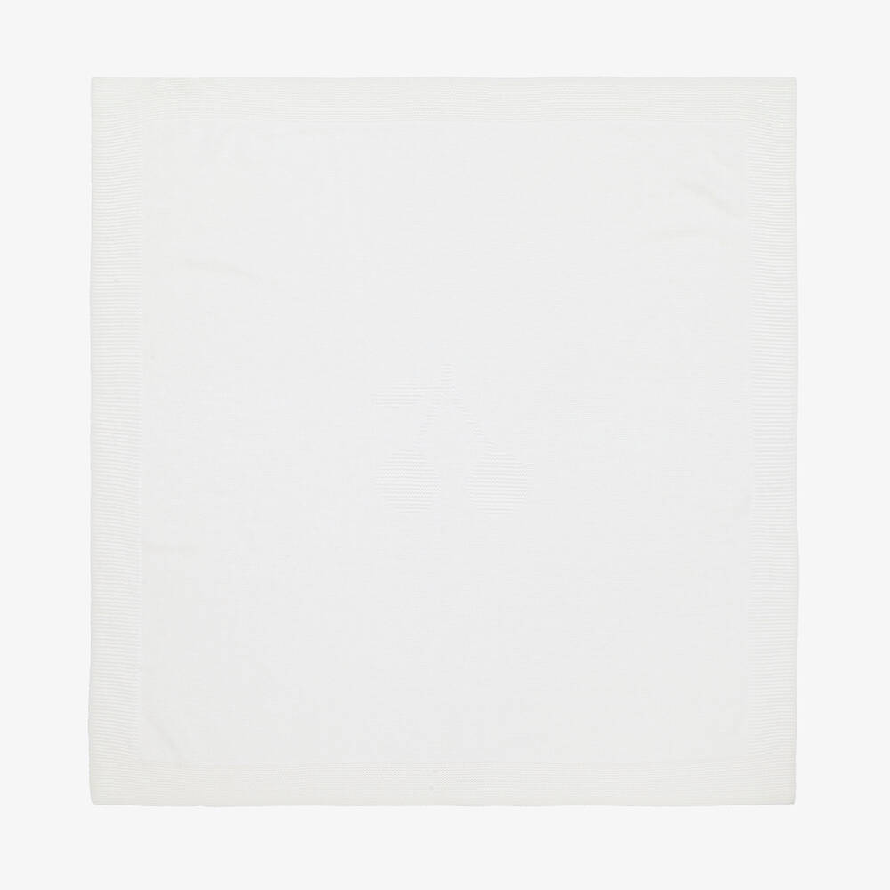 Bonpoint - Ivory Cashmere Blanket (90cm) | Childrensalon
