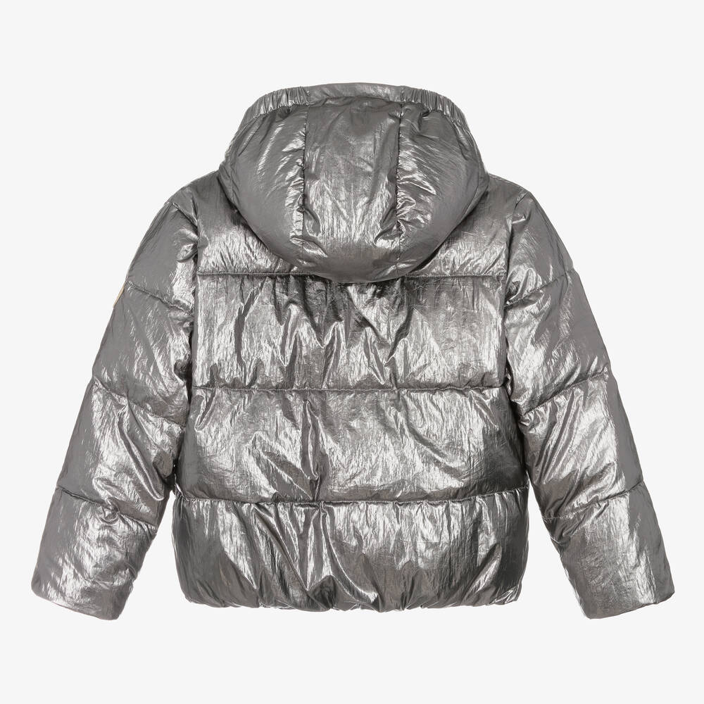 Blythe Puffer Jacket silver • Bonpoint