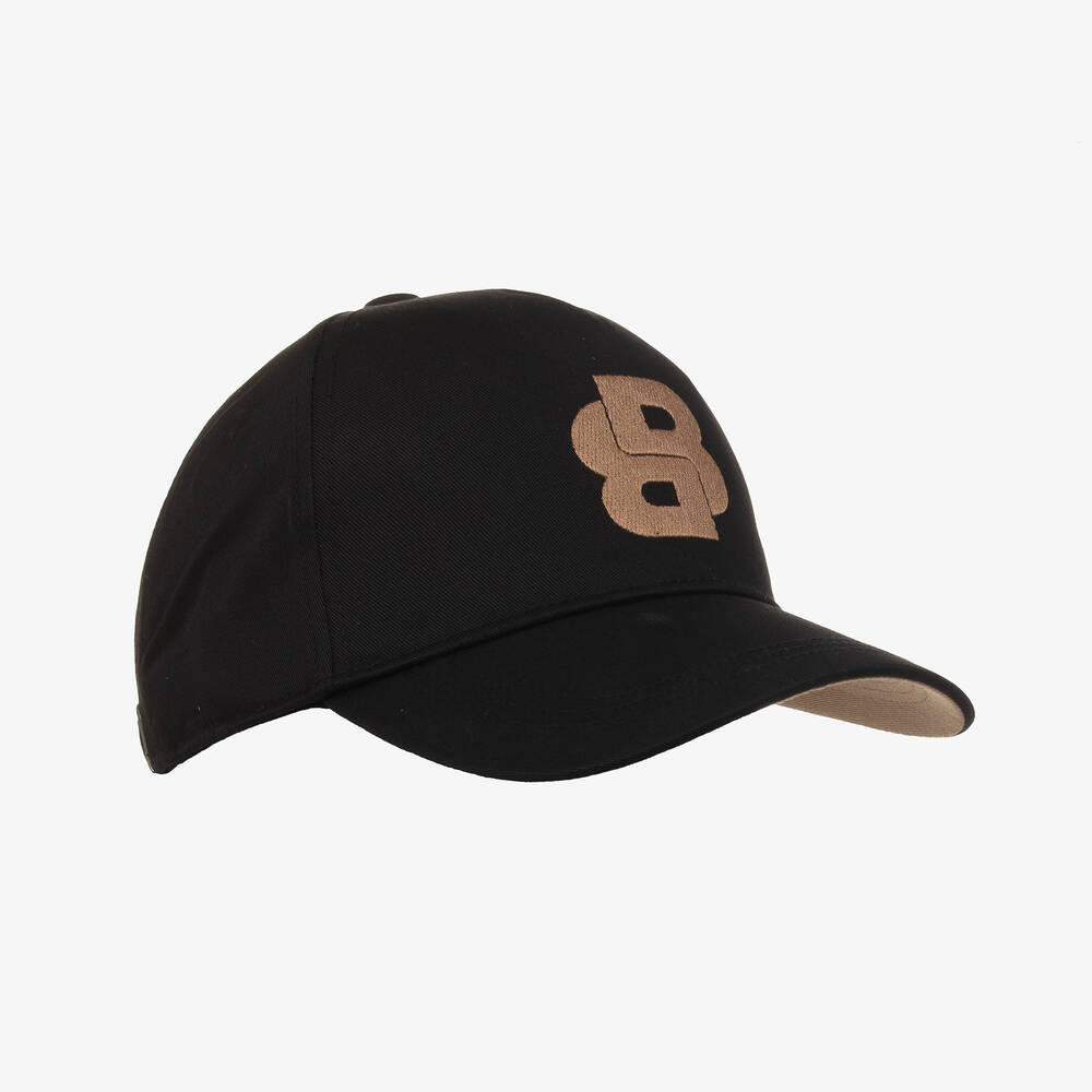 BOSS - Black Double B Baseball Cap | Childrensalon