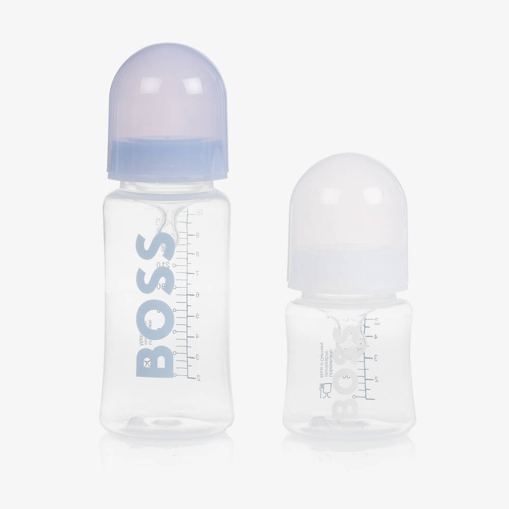 BOSS - Hellblaue Babyflaschen (2er-Pack) | Childrensalon