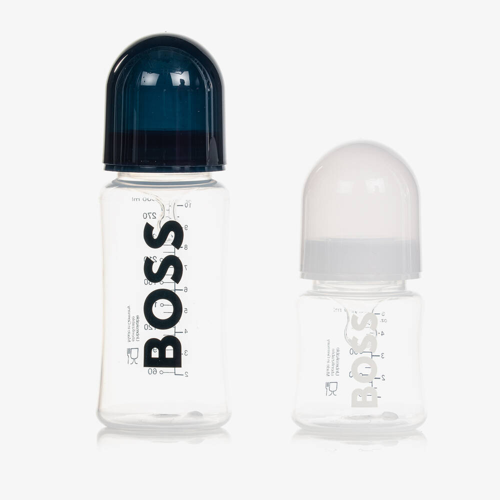 BOSS - Navyblaue Babyflaschen (2er-Pack) | Childrensalon