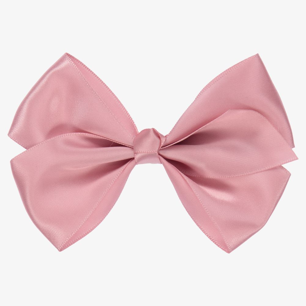 Bowtique London - Girls Pink Hair Clip (10cm) | Childrensalon