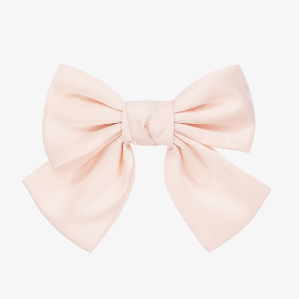 Bowtique London - Pink Bow Hair Clip (17cm) | Childrensalon