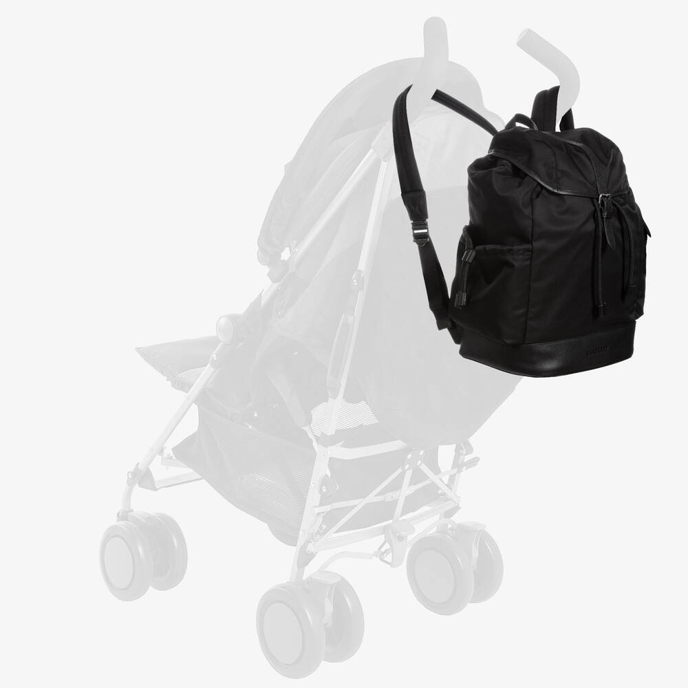Burberry - Black Changing Backpack (44cm) | Childrensalon
