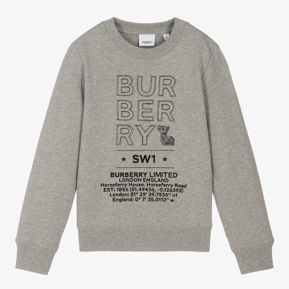 Burberry - Teen Boys Sketch Sweatshirt | Childrensalon