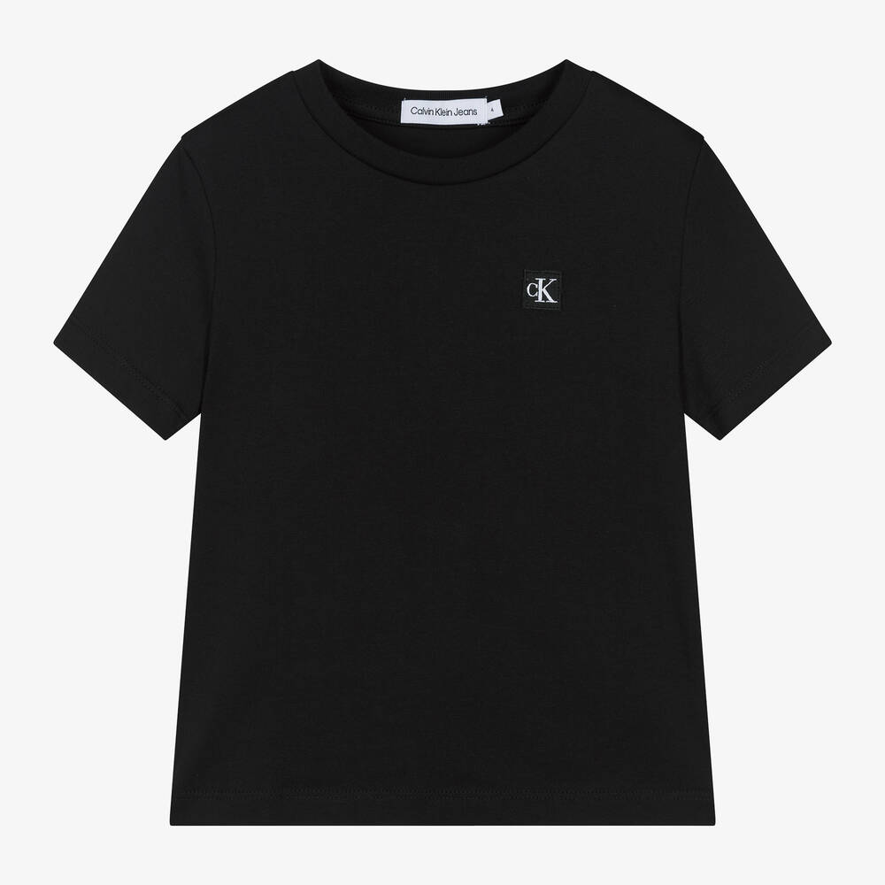 Calvin Klein Black Cotton T-shirt