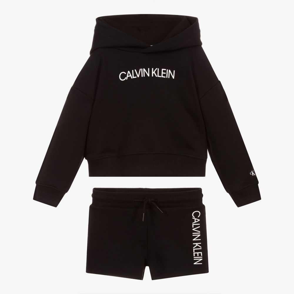Calvin Klein Jeans - Black Cotton | Childrensalon