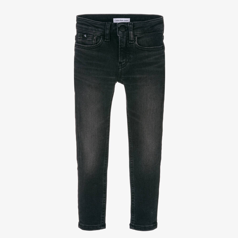 Calvin Klein - Черные джинсы скинни для мальчиков | Childrensalon