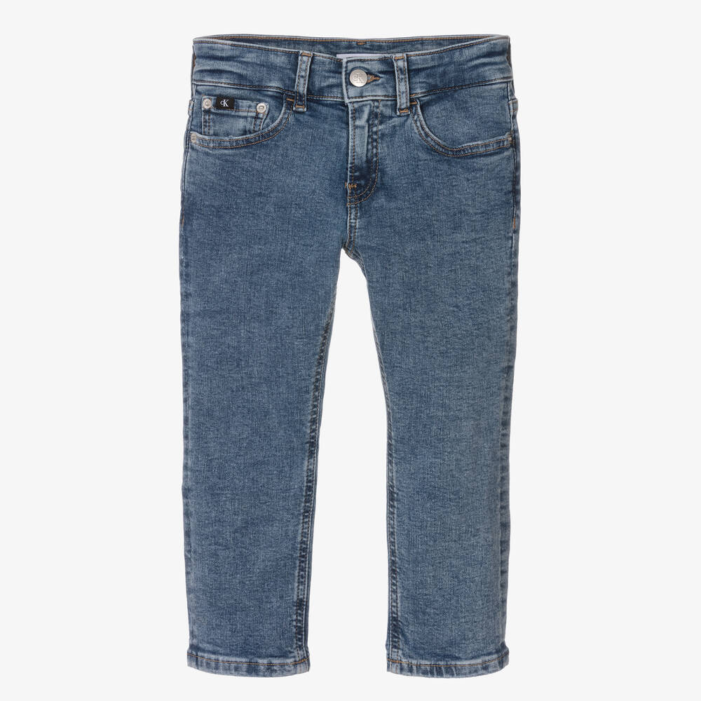 Calvin Klein - Синие джинсы свободной посадки для мальчиков | Childrensalon