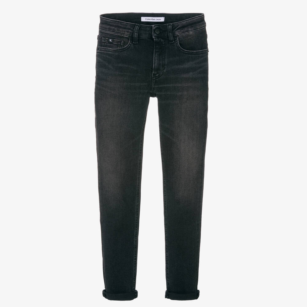 Calvin Klein - Черные джинсы скинни для подростков | Childrensalon