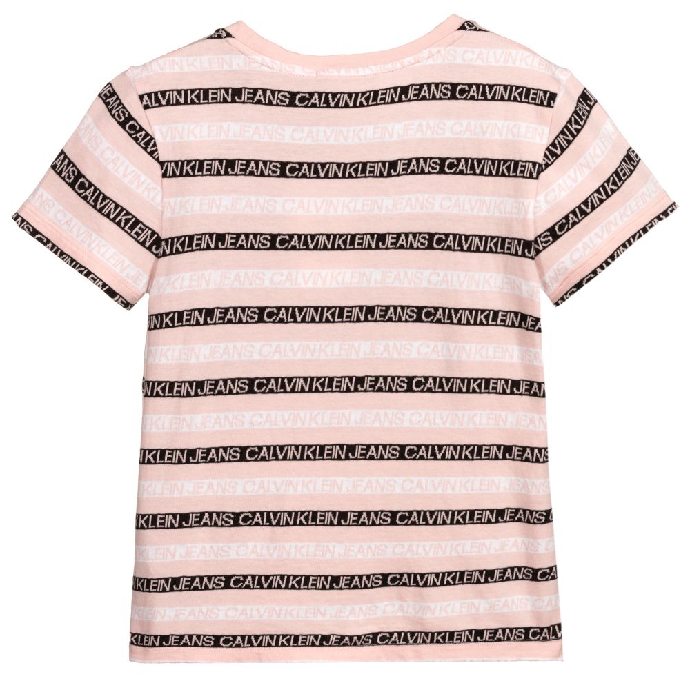 calvin klein striped t-shirt