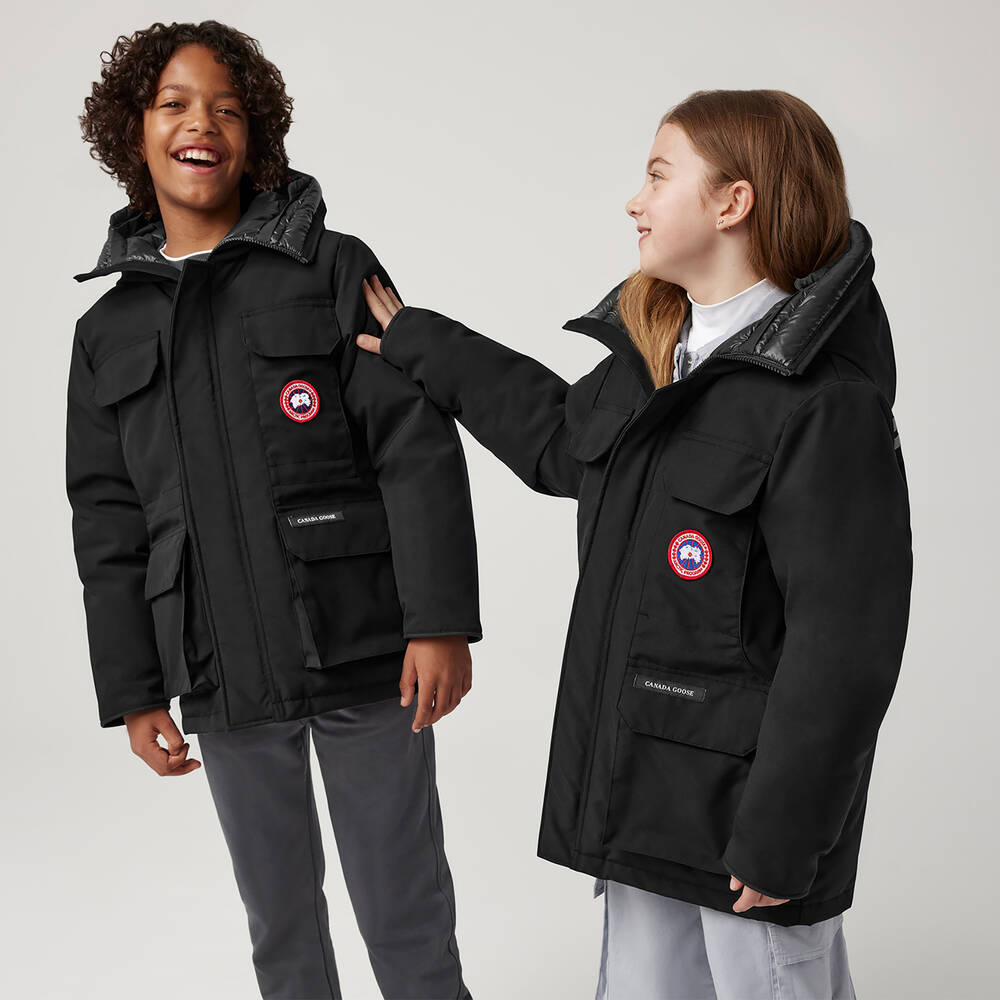 Canada Goose - Black Down Padded Expedition Parka Coat