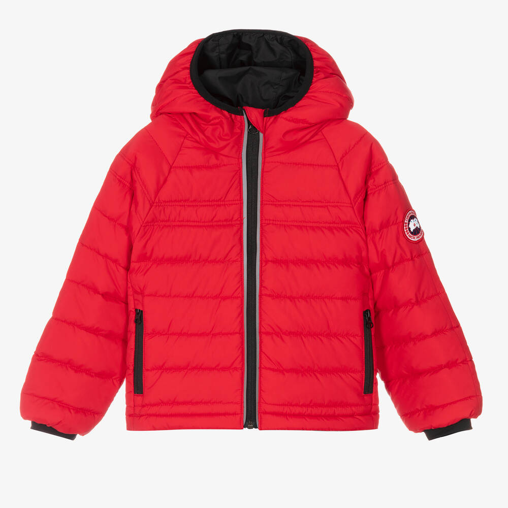 Canada Goose - Red Down Puffer Jacket | Childrensalon