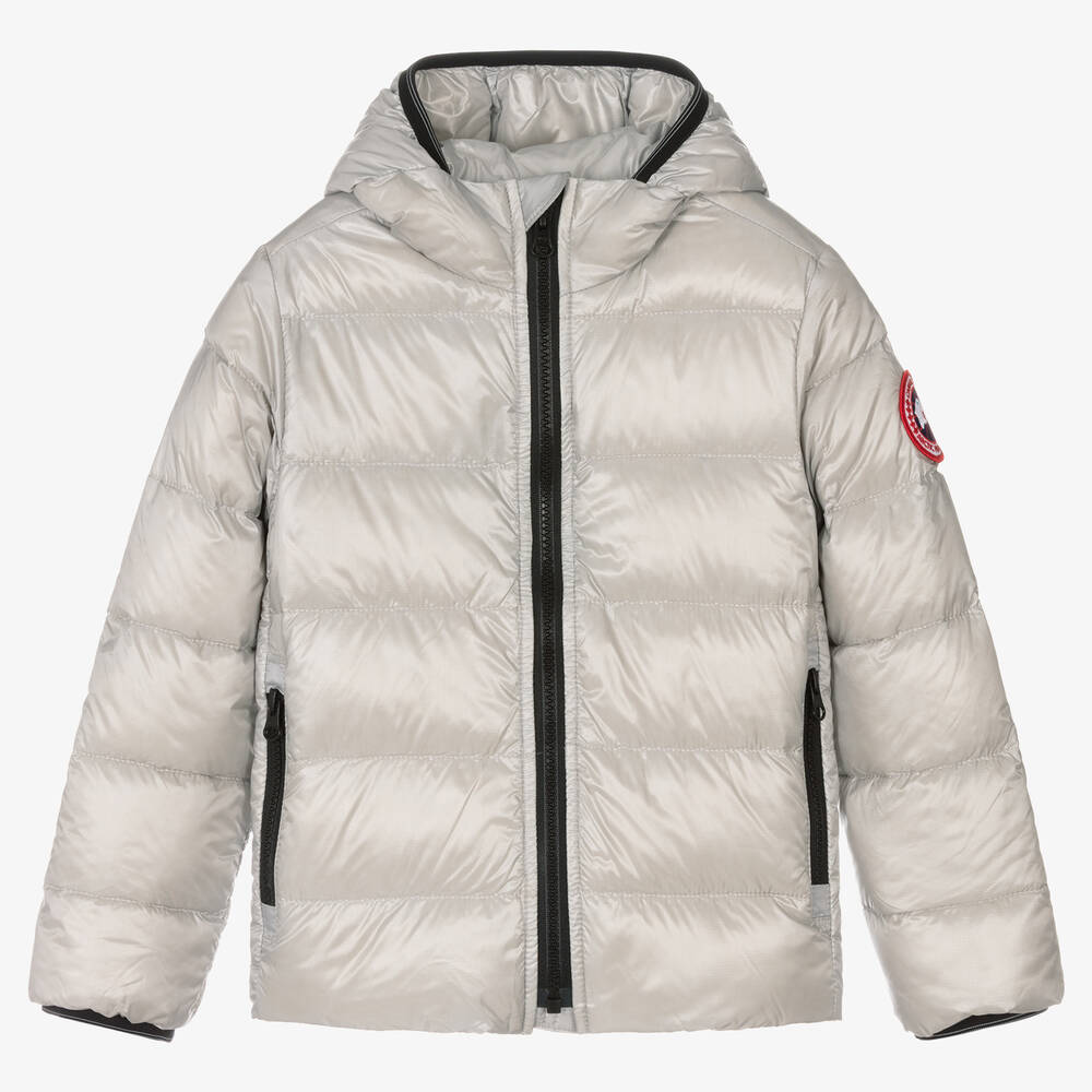 Canada Goose - Silver Down Padded Jacket | Childrensalon