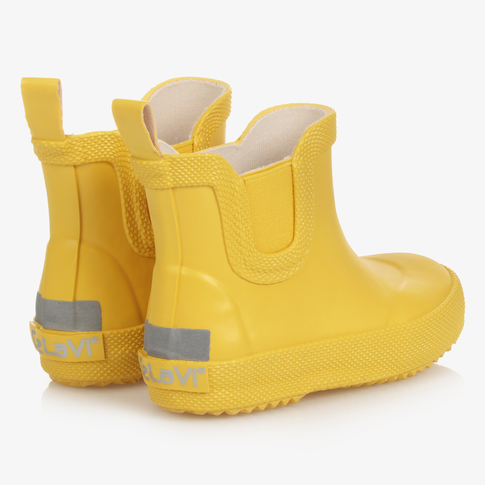 CeLaVi - Yellow Short Rain Boots | Childrensalon