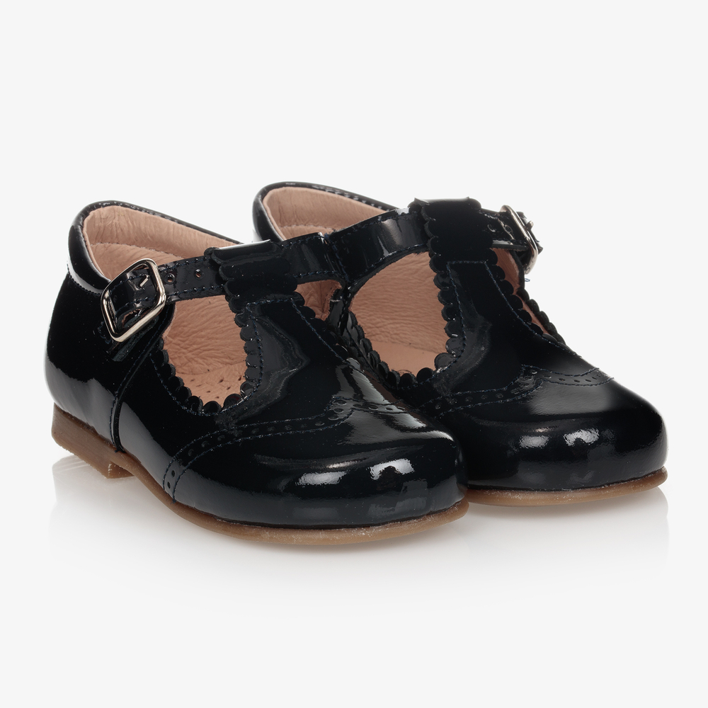 Children's Classics - Chaussures noires cuir verni | Childrensalon