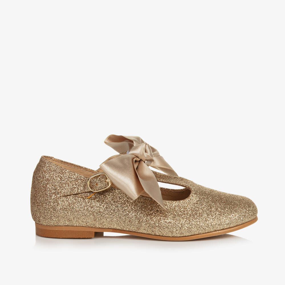 Buy Gold Sparkle Party Flats Shoes, Oxford Gold Shoes Online in India - Etsy