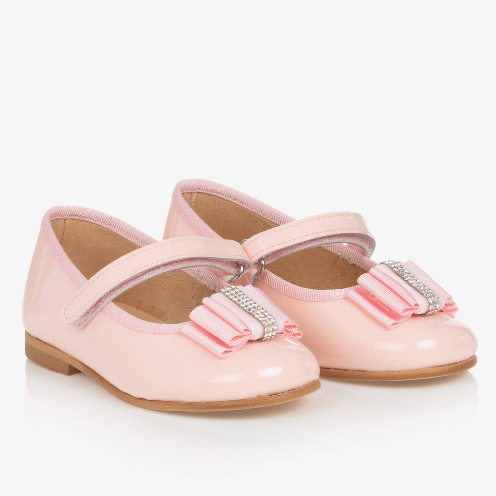 Children's Classics - Girls Pink Patent Leather Shoes | Childrensalon