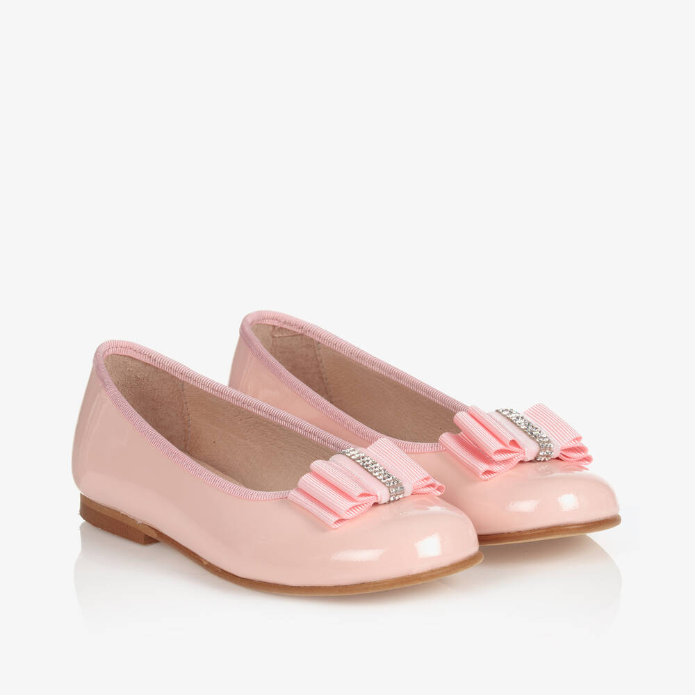 Children's Classics - Розовые лакированные туфли-слипоны | Childrensalon