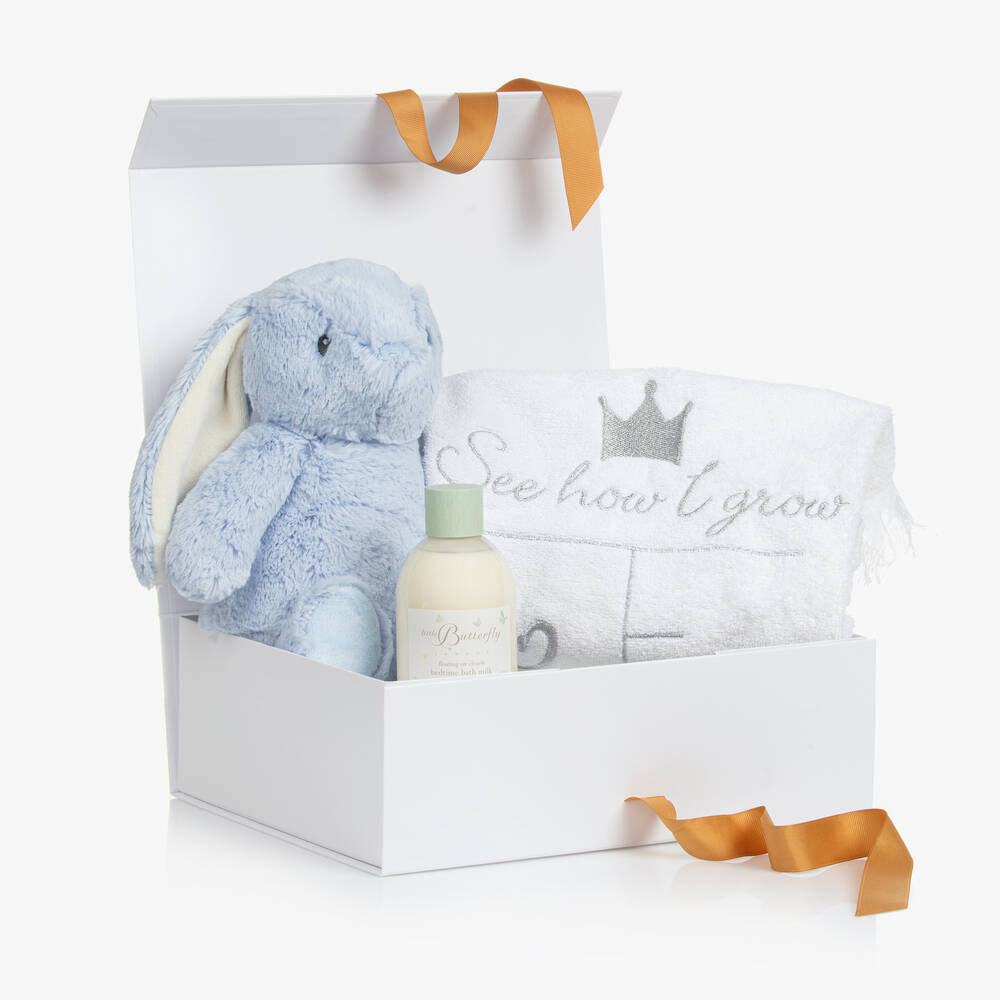 Childrensalon Hampers - Голубая подарочная корзина для малышей | Childrensalon