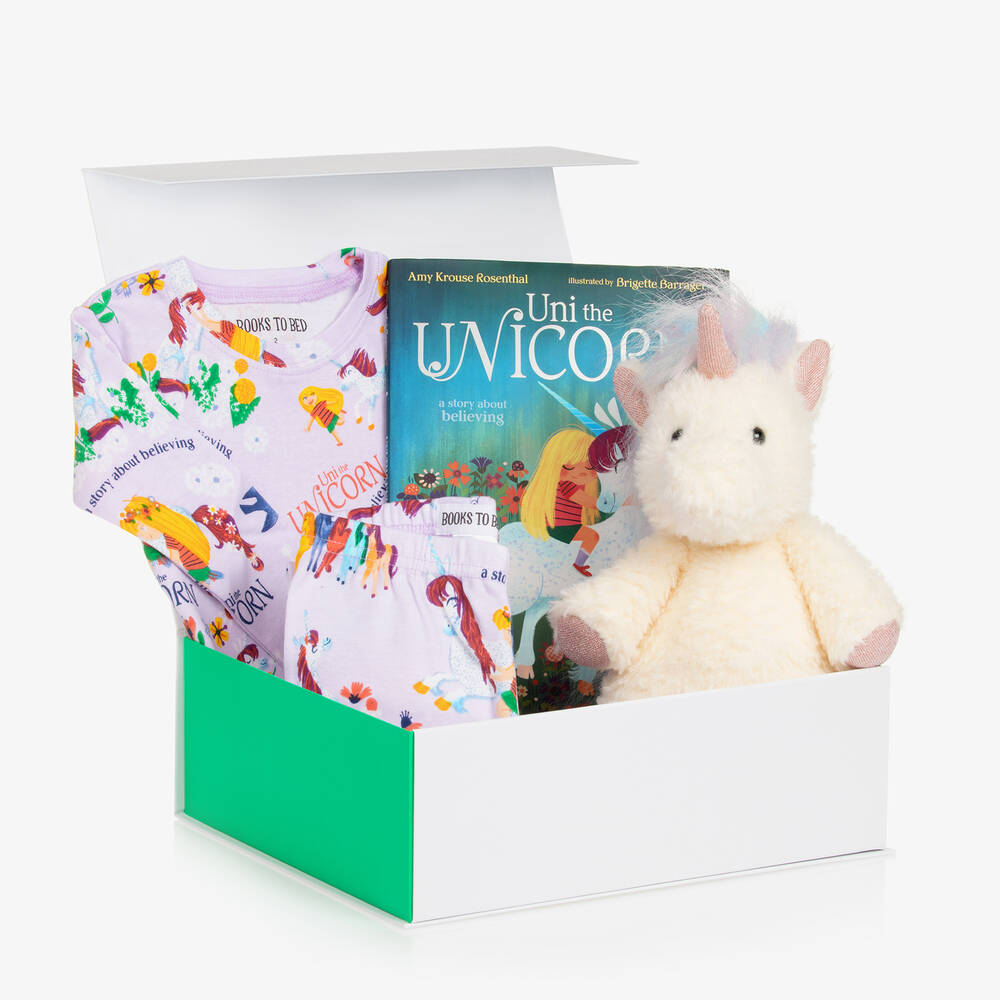 Childrensalon Hampers - Girls Unicorn Pyjamas Gift Hamper | Childrensalon