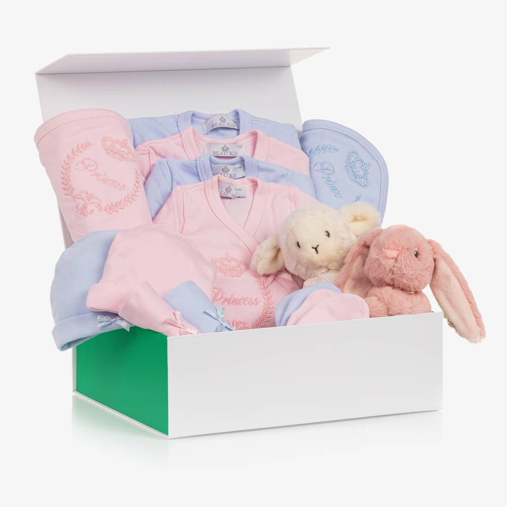 Childrensalon Hampers - Розово-голубой набор для новорожденных близнецов | Childrensalon