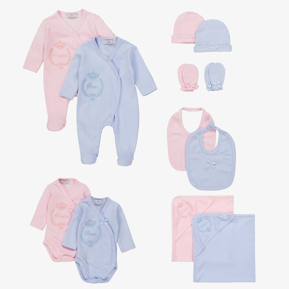 Childrensalon Hampers - Розово-голубой набор для новорожденных близнецов |  Childrensalon