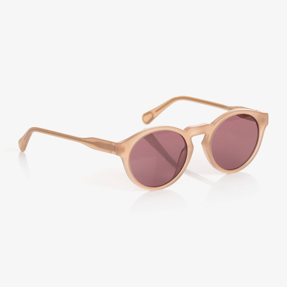 Chloé - Розово-фиолетовые солнцезащитные очки для девочек | Childrensalon