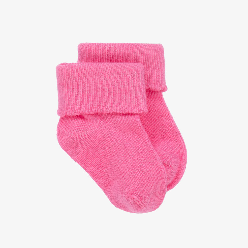 Country Baby Girls Pink Cotton Ankle Socks