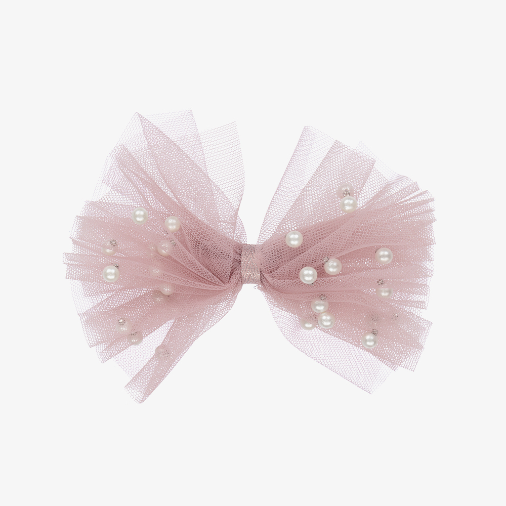 Cute Cute - Pink Bow Hair Clip (12cm) | Childrensalon