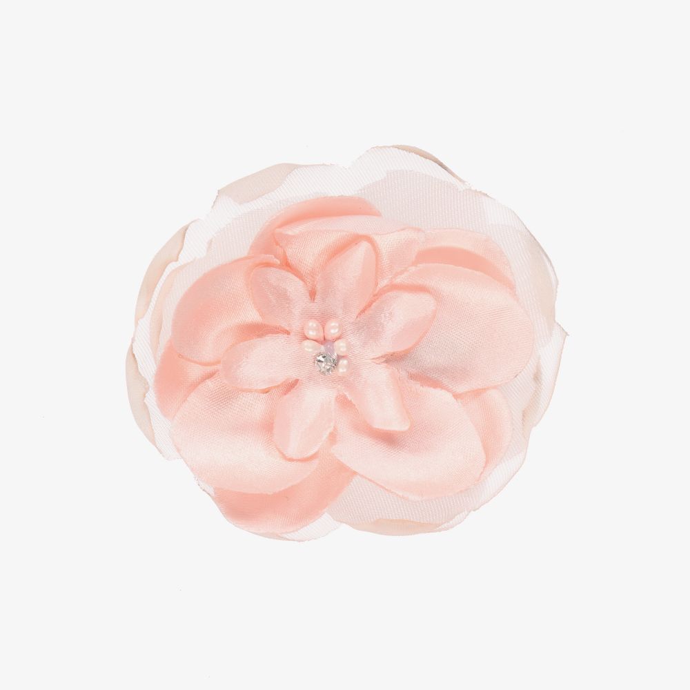 Cute Cute - Pinza del pelo con flor rosa (7 cm) | Childrensalon