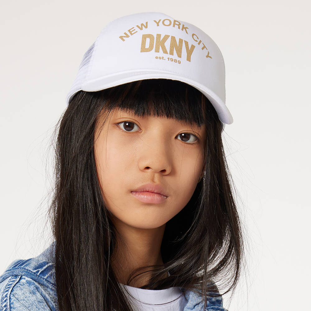 Dkny Kids logo-print eyeshade - White