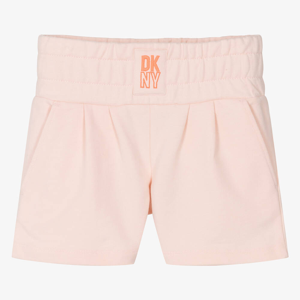 DKNY - Teen Girls Pink Cotton Shorts | Childrensalon