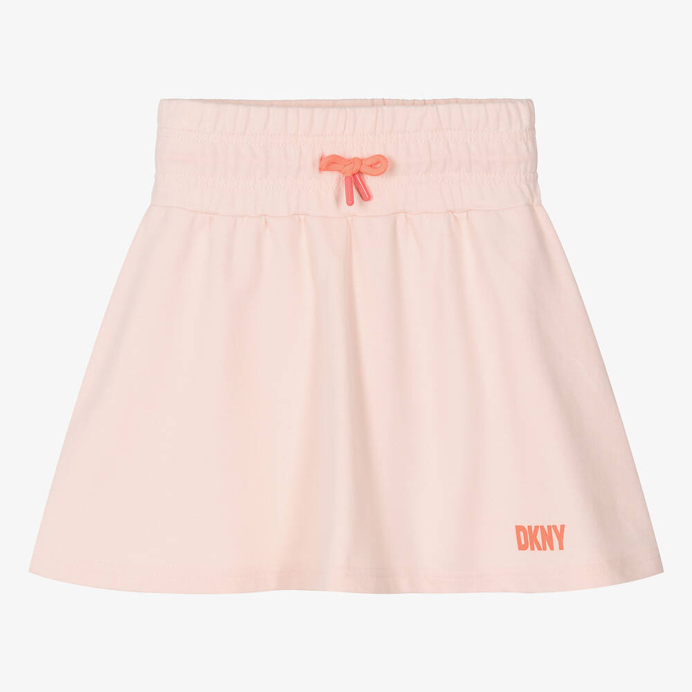 DKNY - Teen Girls Pink Cotton Skirt | Childrensalon
