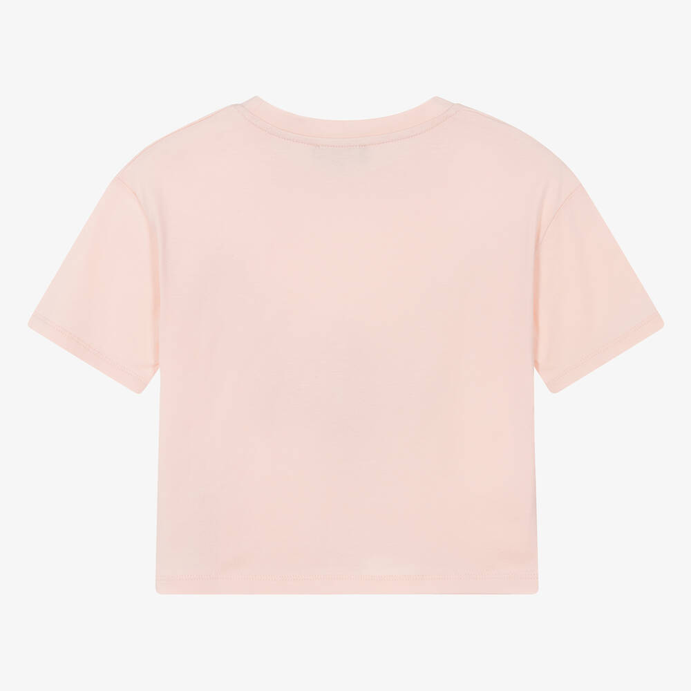 DKNY - Teen Girls Pink Cotton T-Shirt | Childrensalon