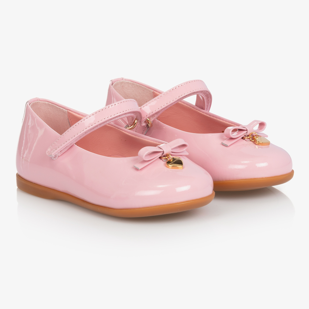 Dolce & Gabbana - Pink Patent Leather Shoes | Childrensalon