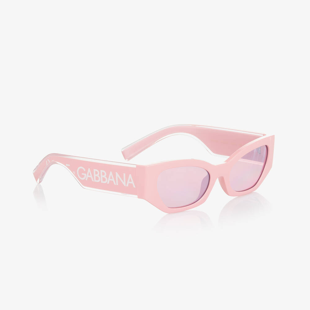 Dolce & Gabbana - Pink Tinted Sunglasses | Childrensalon