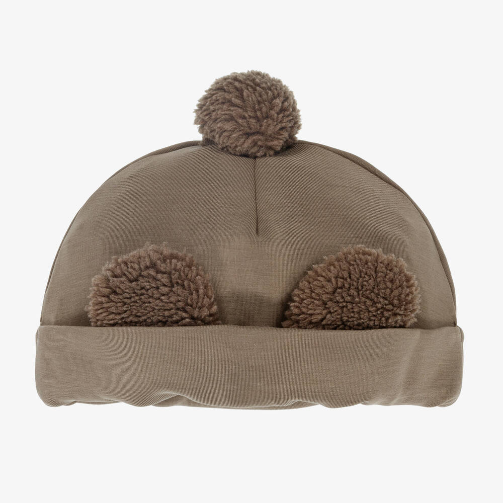 Donsje - Brown Bear Cub Modal Hat | Childrensalon