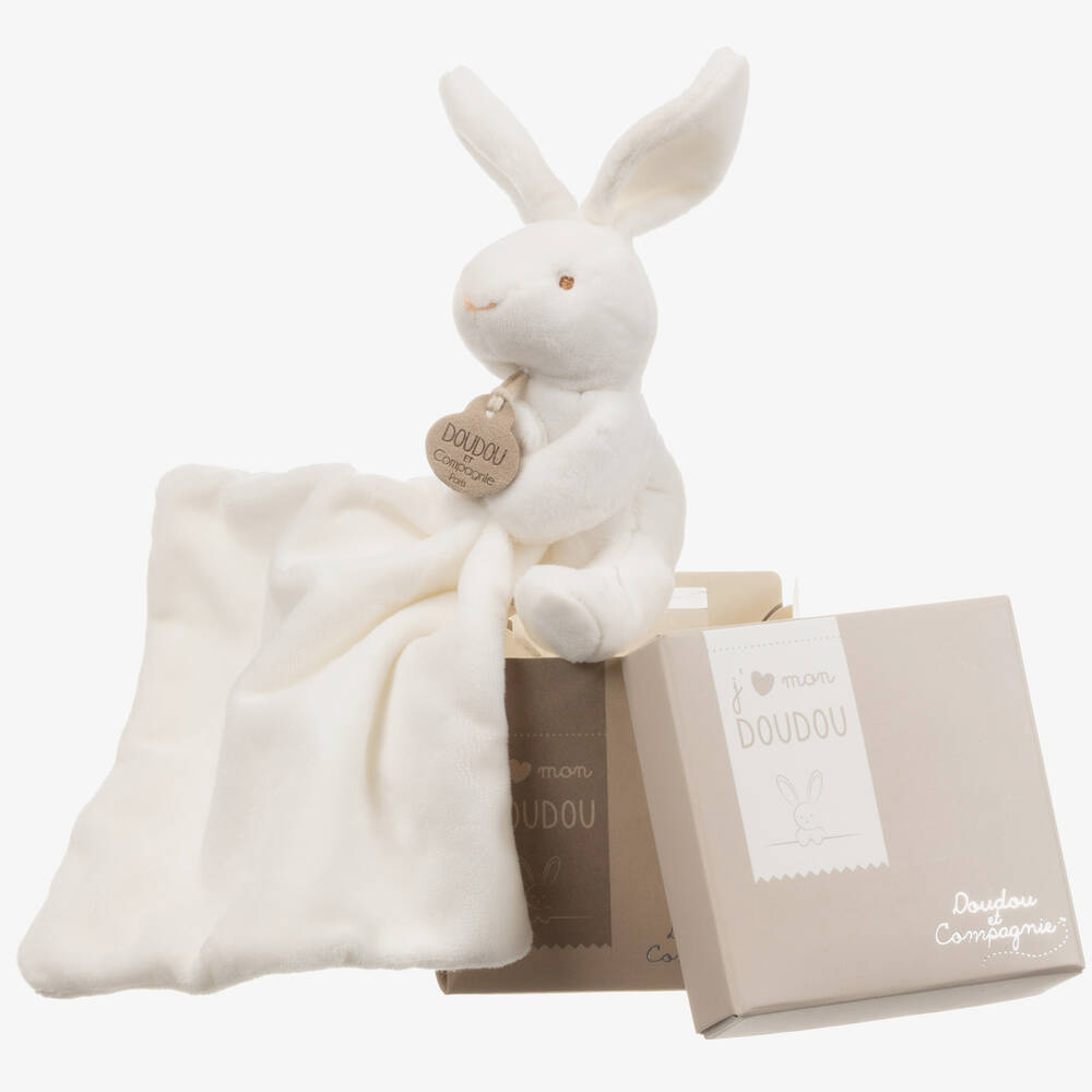 Doudou et Compagnie Star Rabbit Musical Pull Toy - 14 cm unisex (bambini)