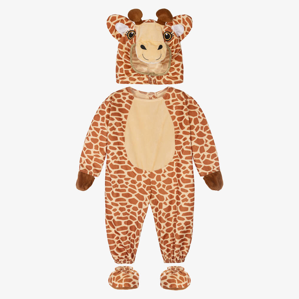 Dress Up by Design - Beiges Velours-Giraffen-Kostüm | Childrensalon
