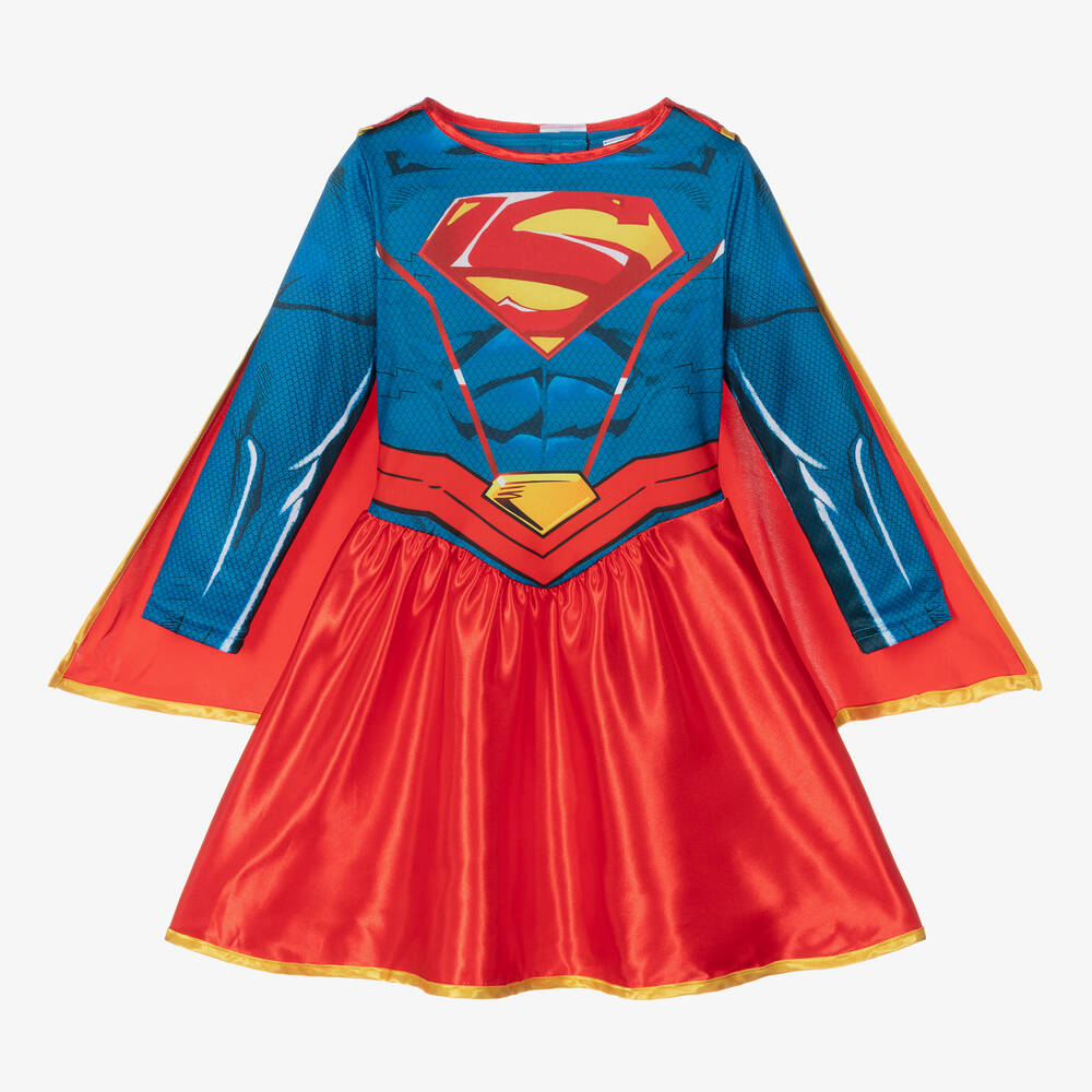 Dress Up by Design - Сине-красный костюм Супергёрл | Childrensalon