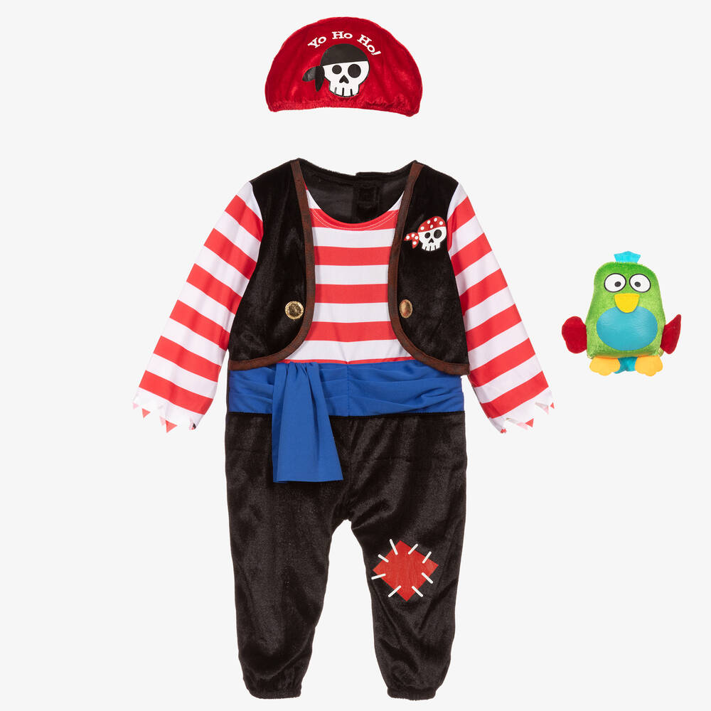 Dress Up by Design - Boys Red & Black Pirate Costume | Childrensalon