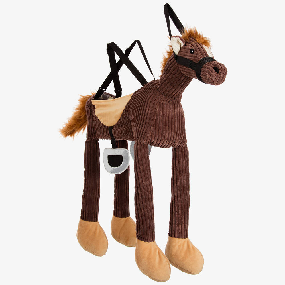 Dress Up by Design - زي "الحصان" للحفلات التنكرية لون بنًي | Childrensalon