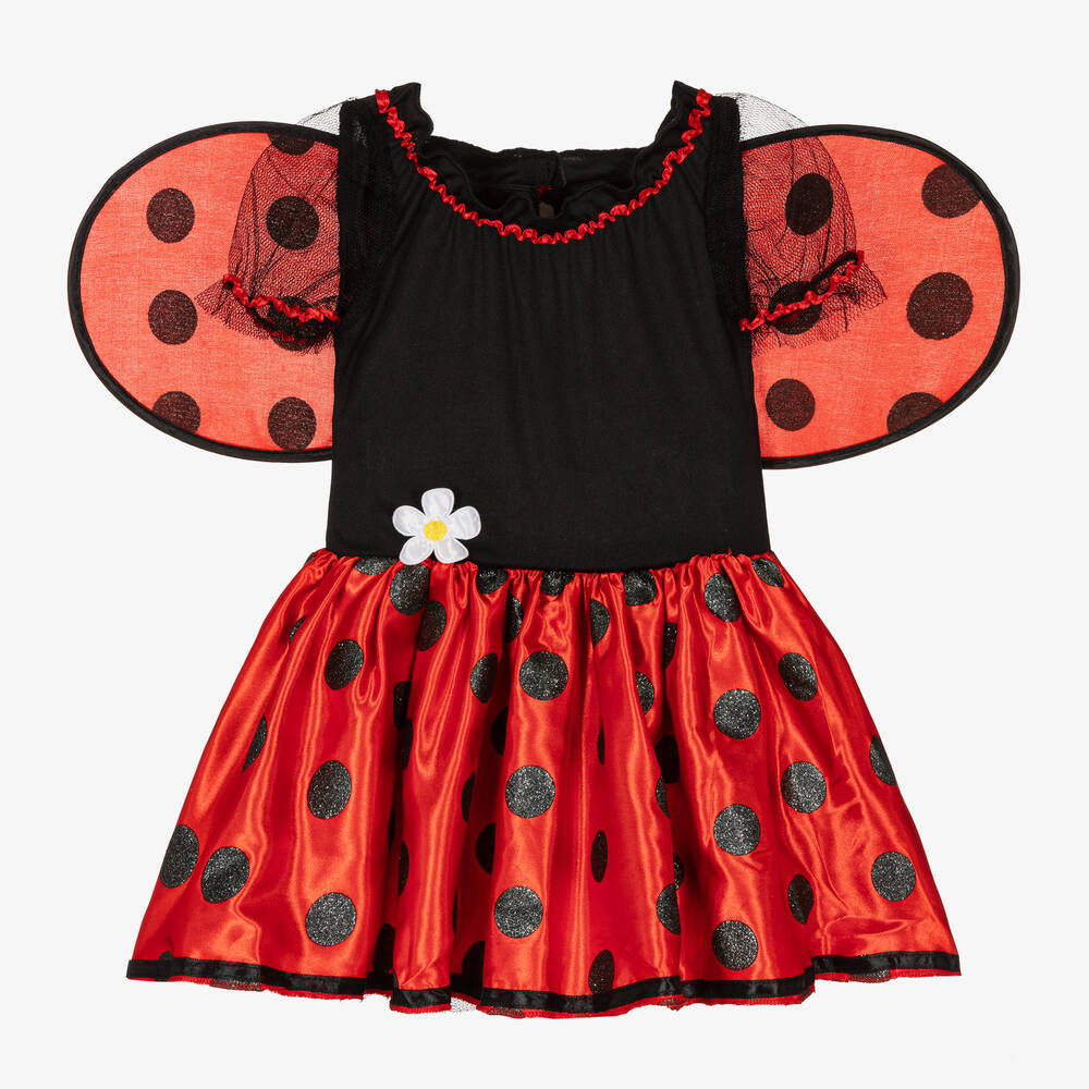 Dress Up By Design Babies'  Girls Red Ladybird Costume