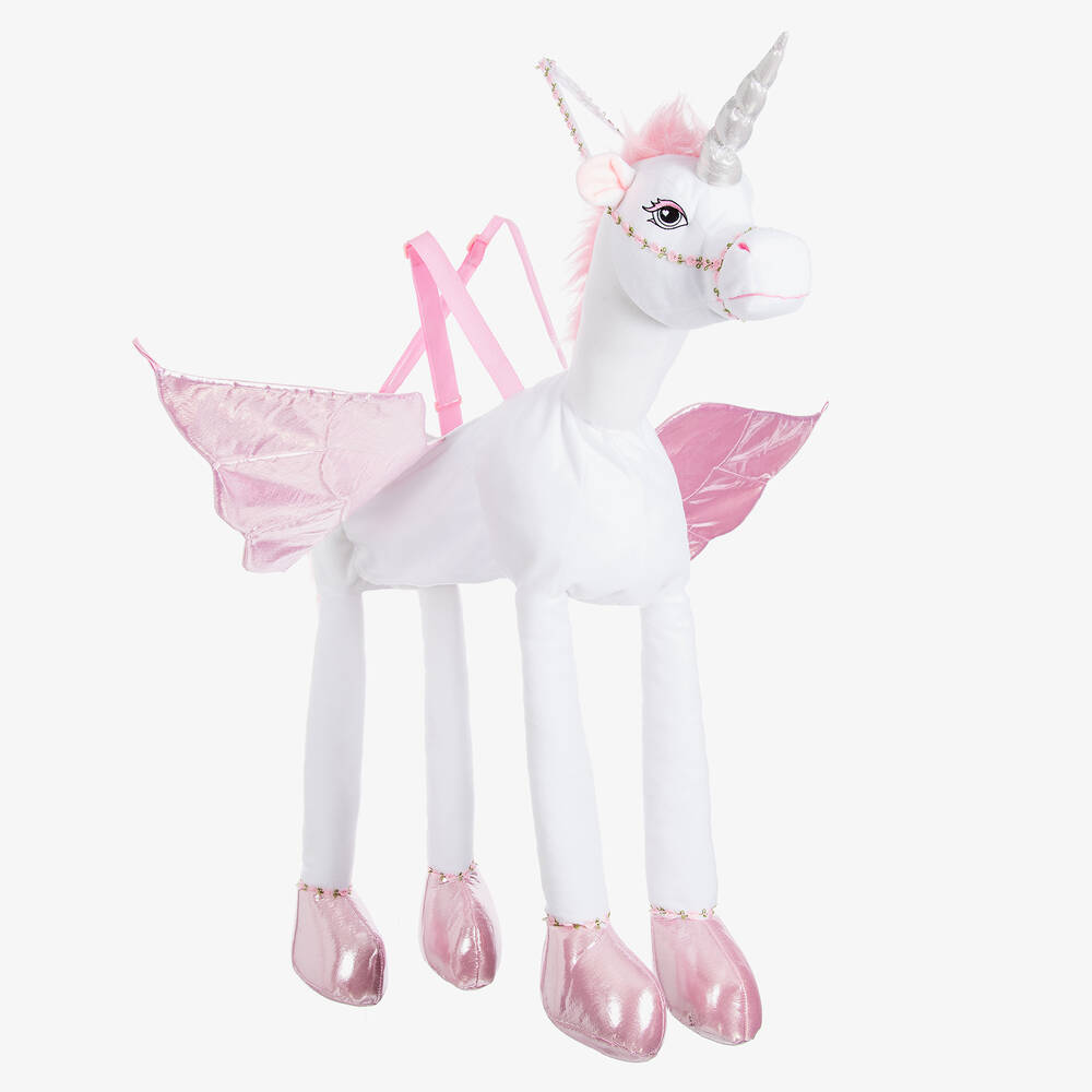 Dress Up by Design - Girls White Sound & Light Unicorn Costume | Childrensalon