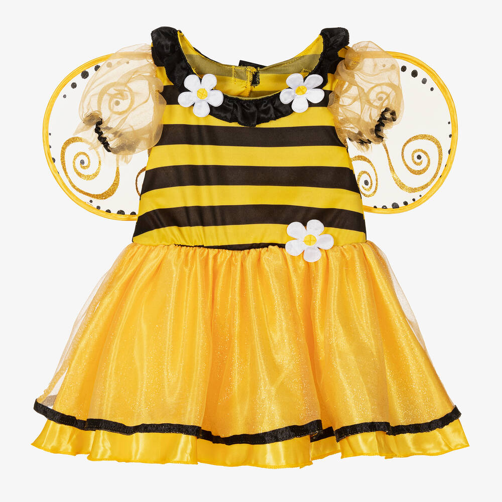 Dress Up By Design Babies'  Girls Yellow Little Bee Costume