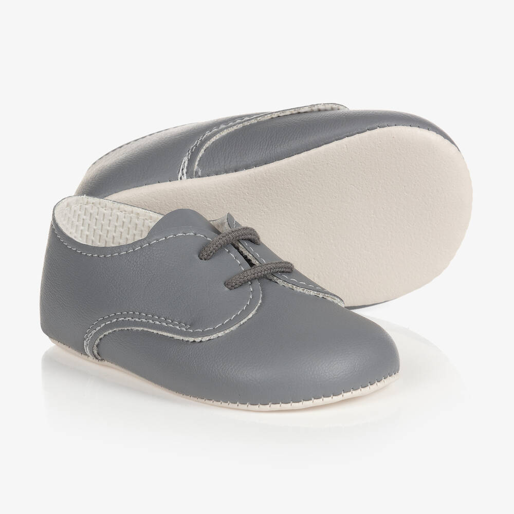 Early Days Baypods - Grey Pre-Walker Shoes | Childrensalon